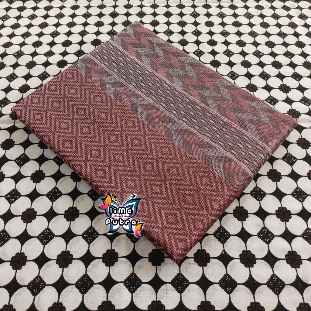 Kain Tenun Baron Songket Warna Salem
