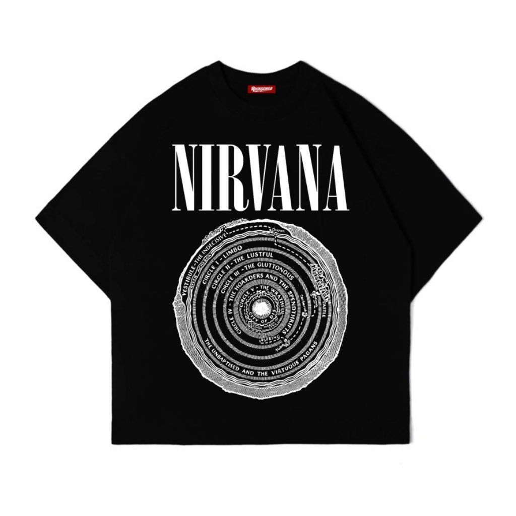 Kaos Boxy 16s Nirvana