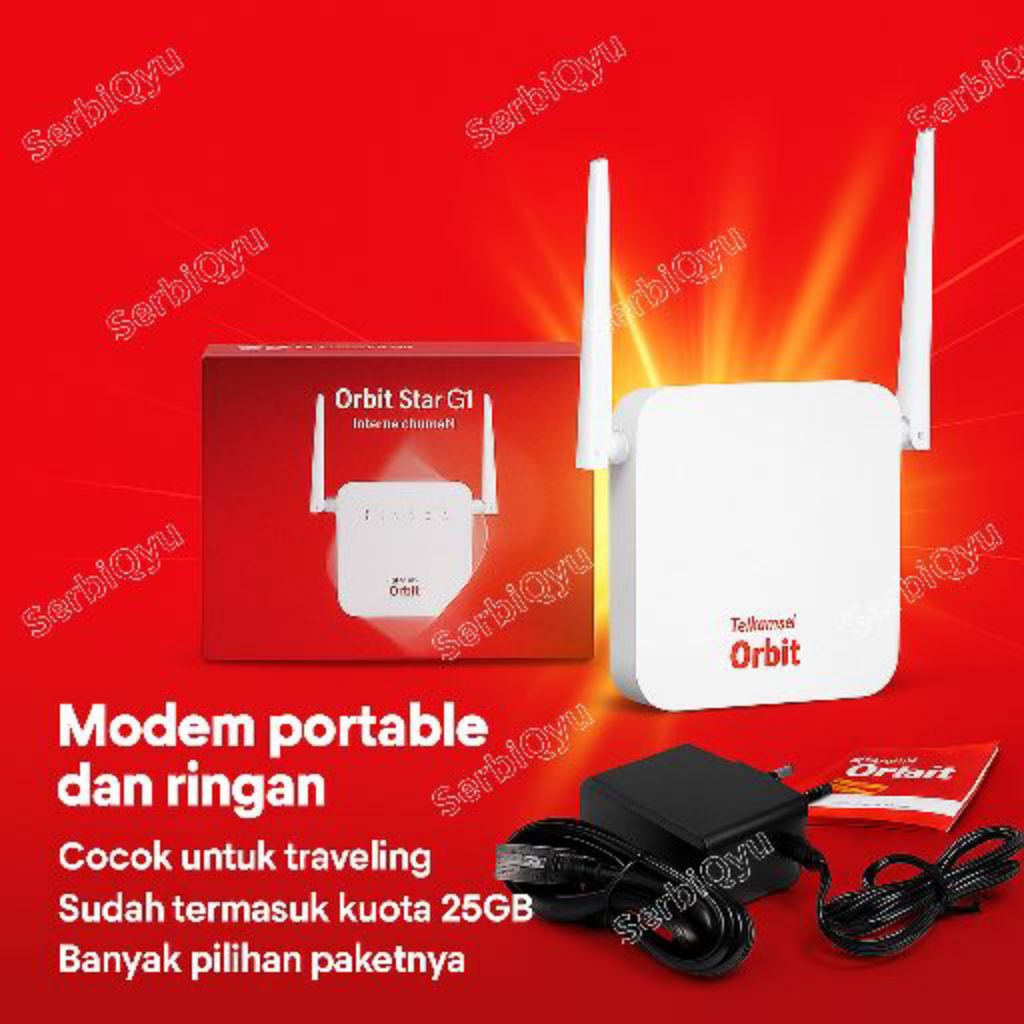 [New+Free Kuota] Telkomsel Orbit Star G1 Termurah (Siap Pakai)