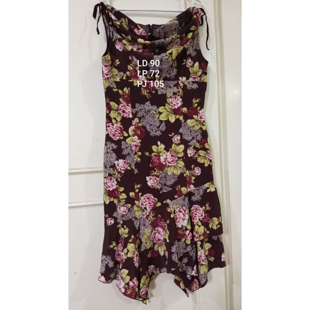 DRESS BUNGA BUNGA PRELOVED