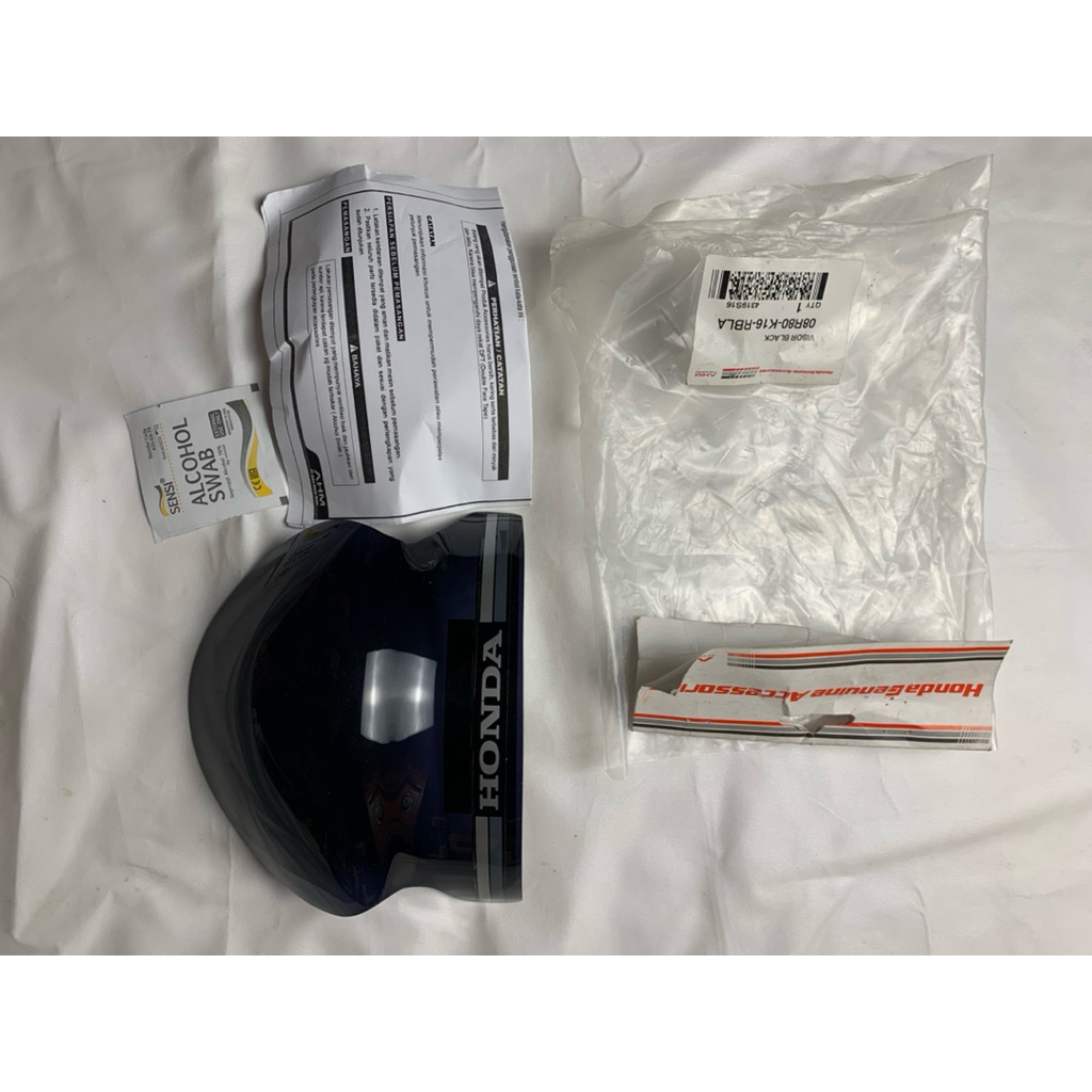 Visor Black Honda scoopy 2010-2016 Original 08R80-K16-RBLA