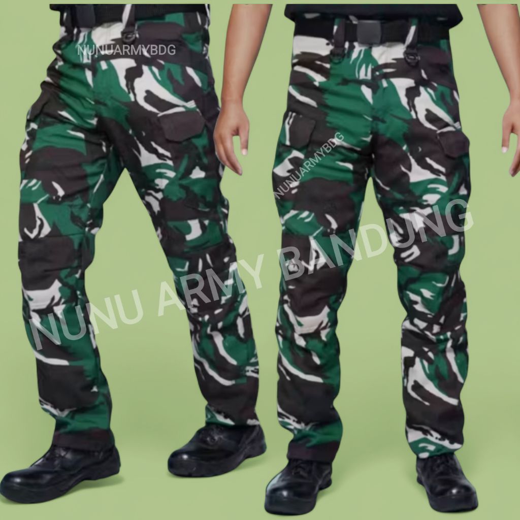 CELANA PDL TACTICAL LORENG VELBED WR TNI