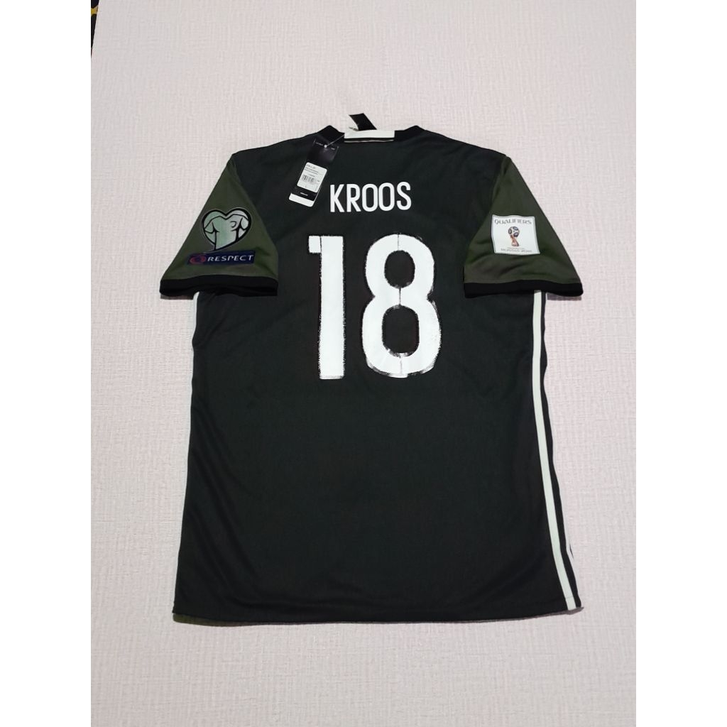 ADIDAS JERSEY BOLA ORIGINAL JERMAN AWAY 2016 RIVERSIBLE BNWT