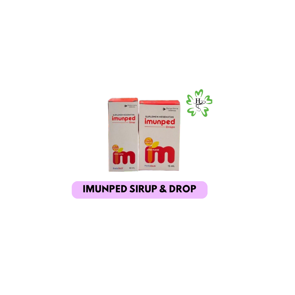IMUNPED SYR-vitamin c & zinc untuk daya tahan tubuh anak