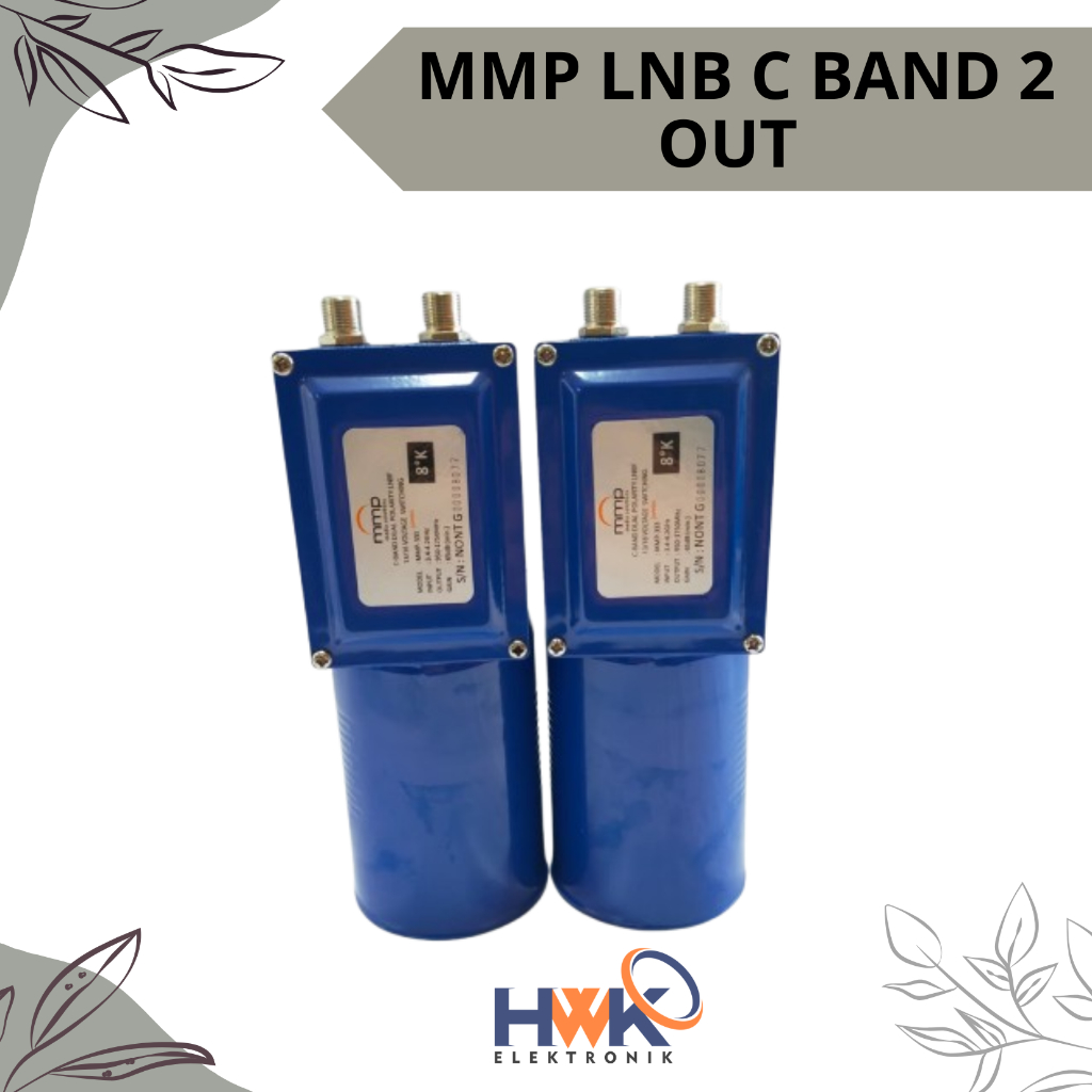 MMP LNB Parabola Jaring atau Cband 2 Out/LNB Cband Dua Out
