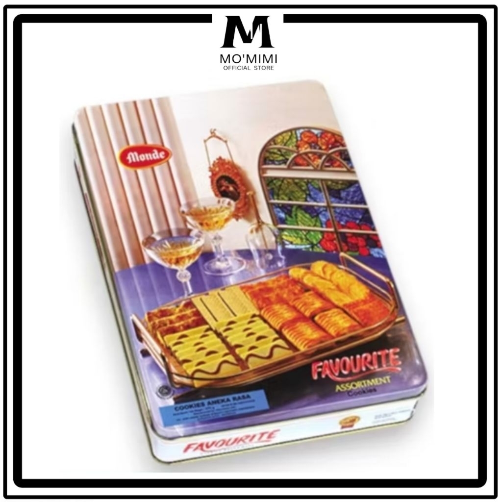 Monde Favourite Biskuit Kaleng Aneka Rasa 575 g