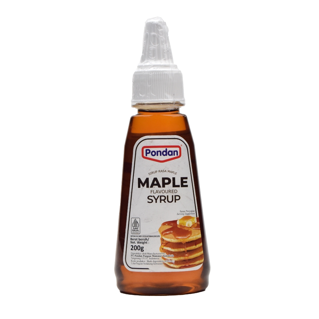 SIRUP PANCAKE WAFFLE PONDAN MAPLE SYRUP 200 ML