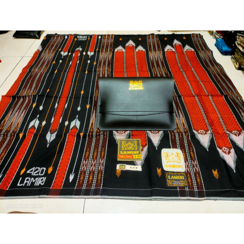 SARUNG LAMIRI MPM FULL SUTRA JAHIT TENGAH
