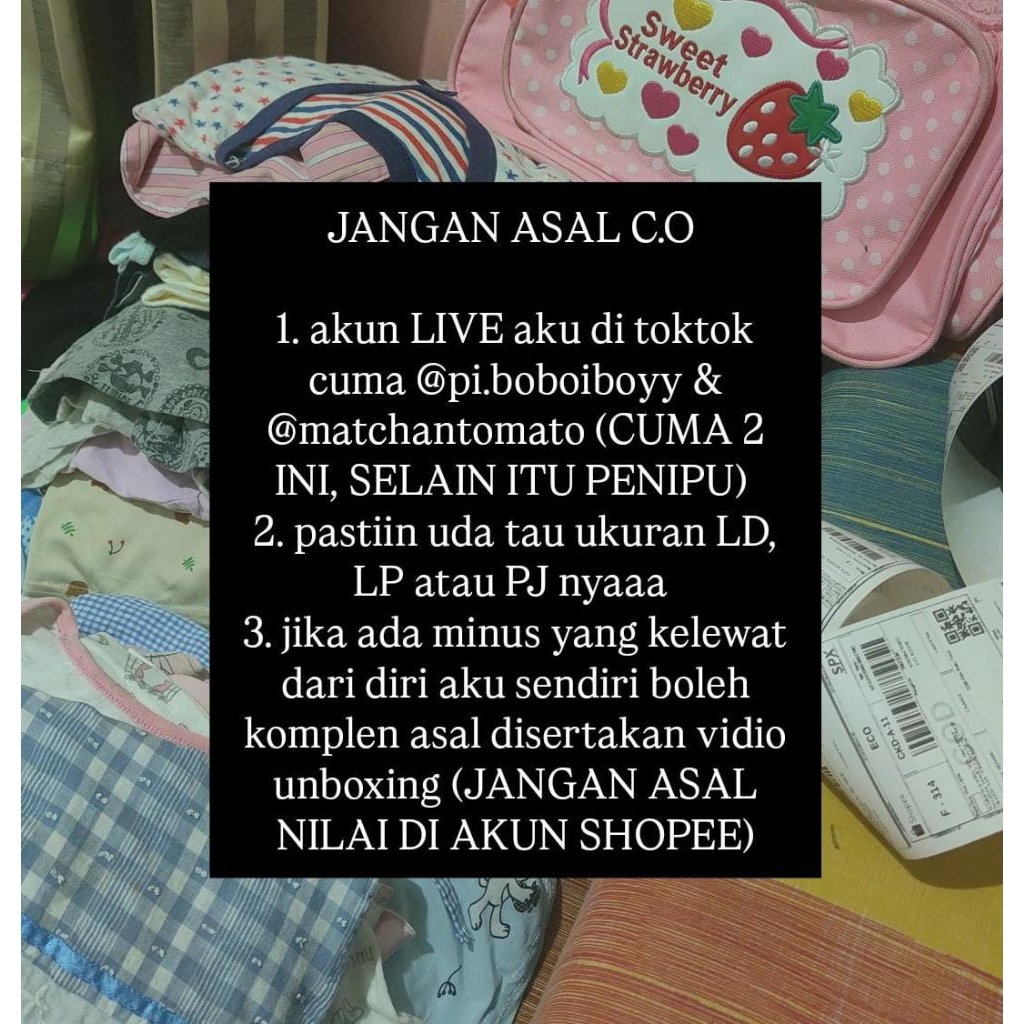 BABY TEE FULLPRINT 5k - 20k + ADMIN ( wajib baca foto produk )