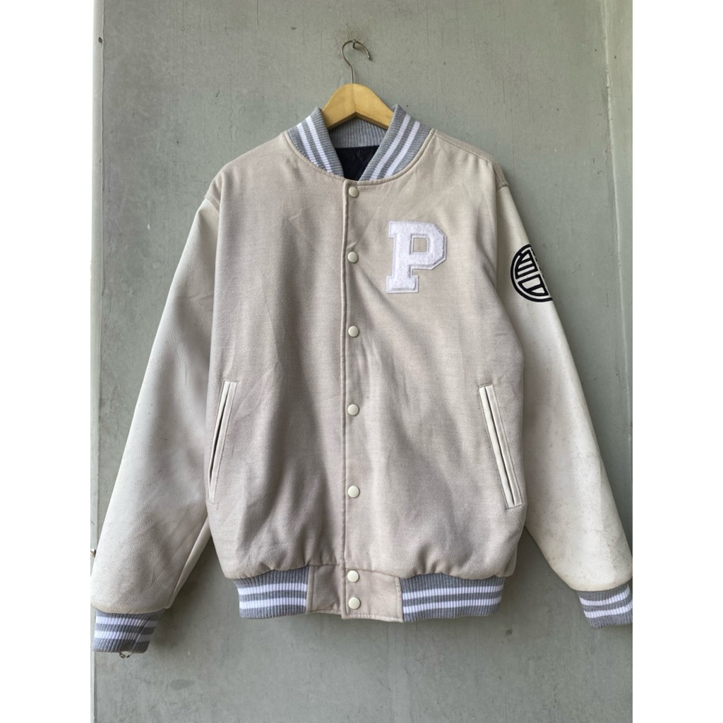 JAKET VARSITY TEBAL