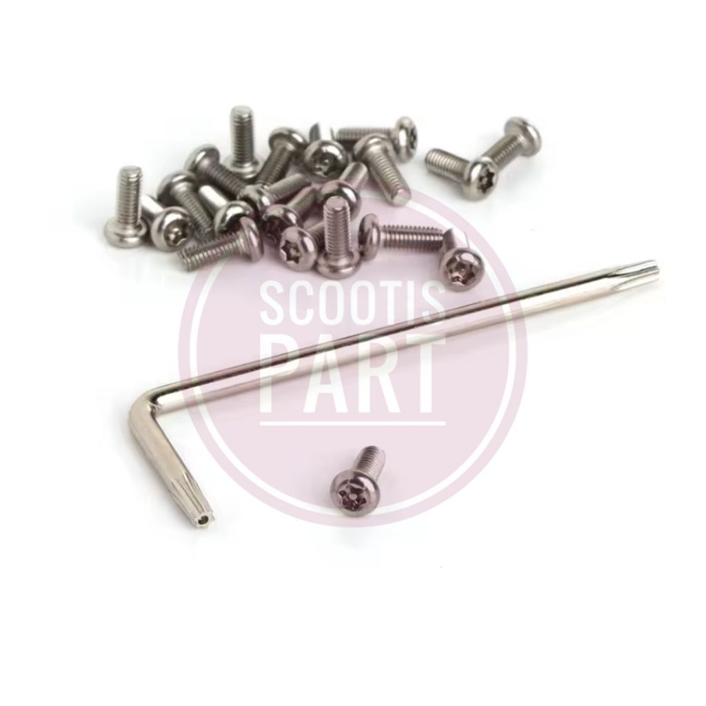 Baut Cover Baterai Bawah Skuter Listrik Xiaomi Mijia M365