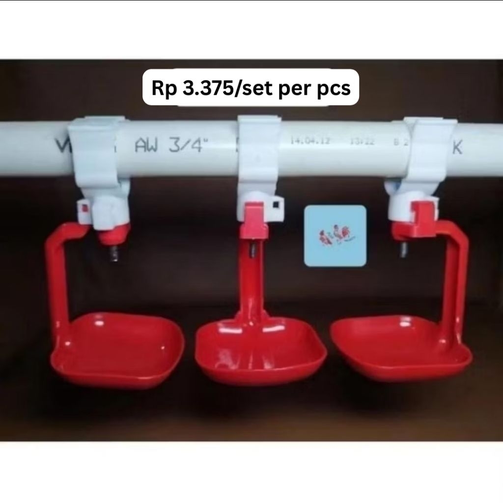 Nippel nipel A 9 + mangkok ayam broiler