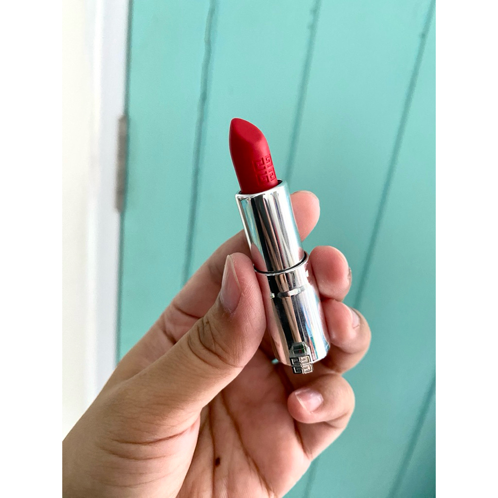 GIVENCHY - LIPSTICK RED LE ROUGE INTERDIT INTENSE SILK 1,5G 200RB