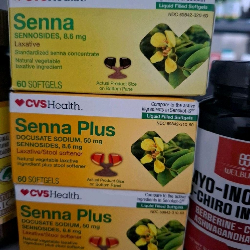 cvs health senna laxative senna laxative /stool  pencahar  isi 60 sofgesl