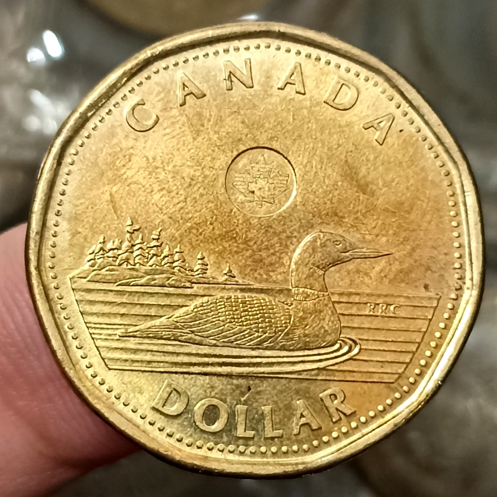 Koin Kuno Canada 1 Dollar - Elizabeth II
