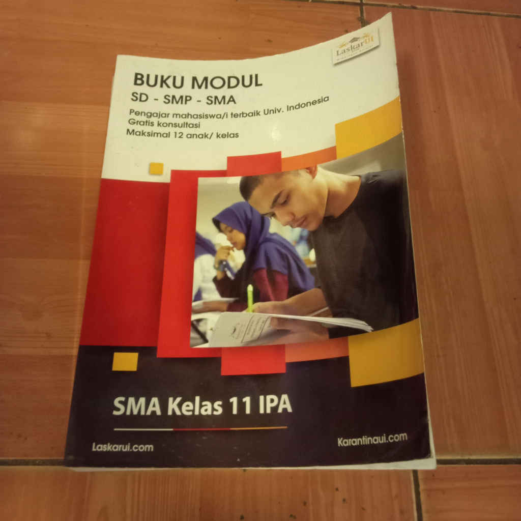 (Preloved) Buku modul SMA Kelas 11 IPA LaskarUI