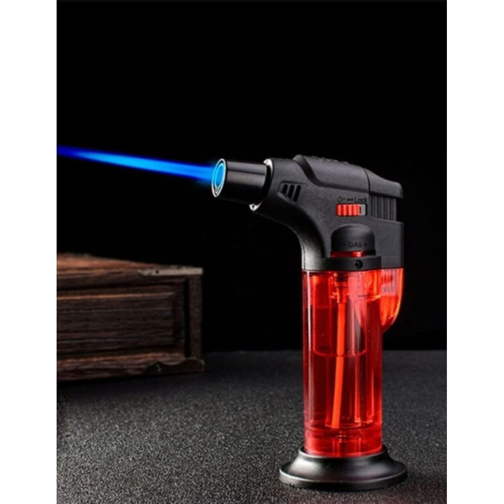 Korek Api Gas Butane Torch Jet Windproof Premium Murah