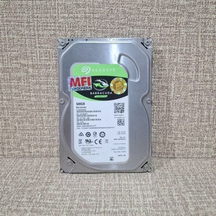 Seagate Barracuda 500GB MFI Harddisk Original HDD Hardisk