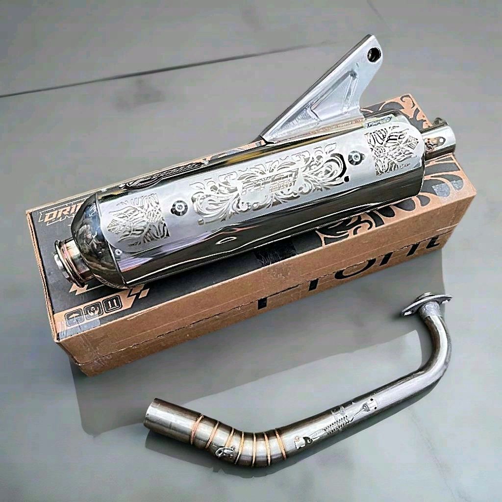 Knalpot Yamaha Mio Standar Racing - Mio Sporty Smile Mio J Mio M3 Suara Adem