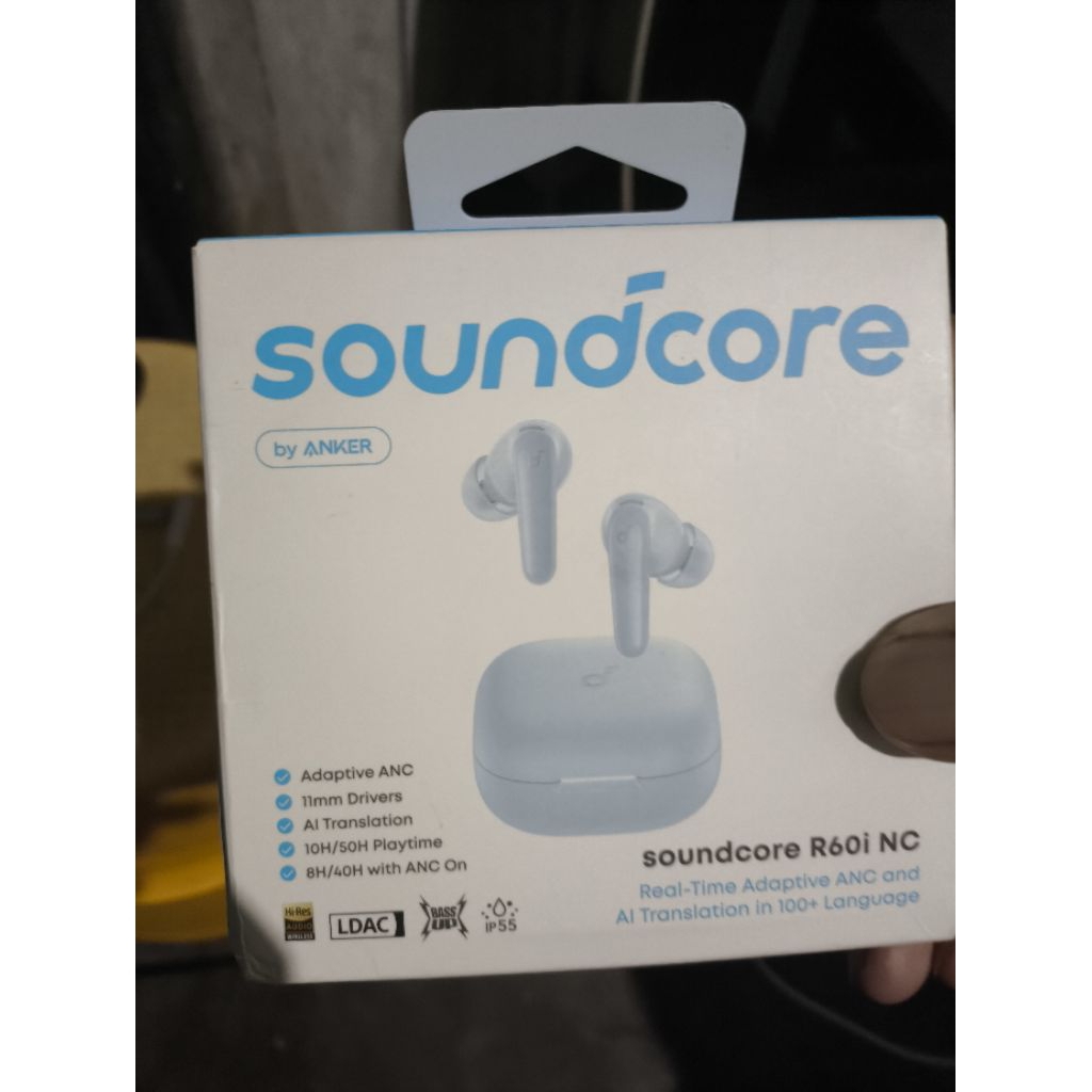 tws soundcore r60i nc blue