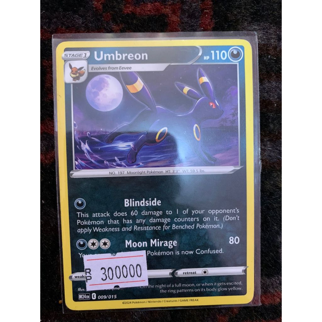 Promo Umbreon Pokemon English