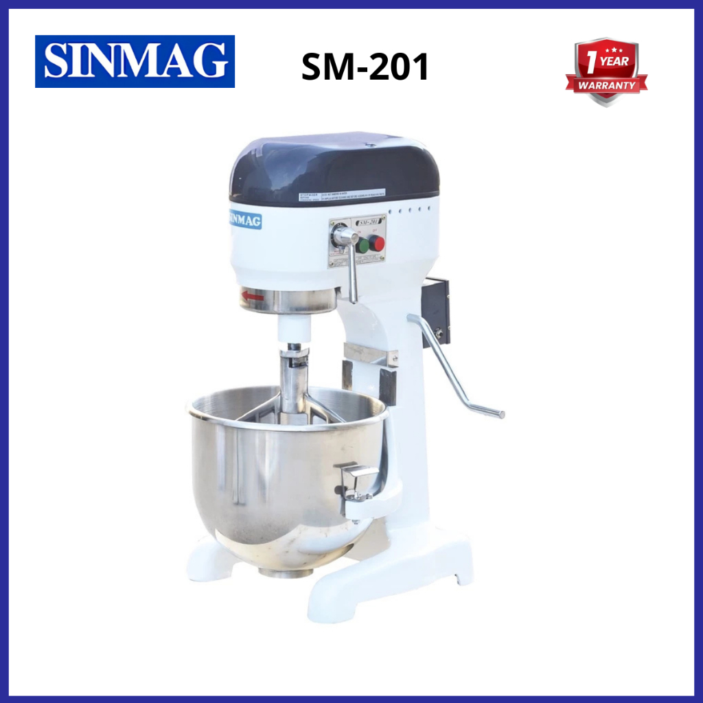 SINMAG Planetary Mixer 20 Liter SM-201 / Mixer Sinmag 20Liter/ Mixer Sinmag 20 liter SM 201 Garansi