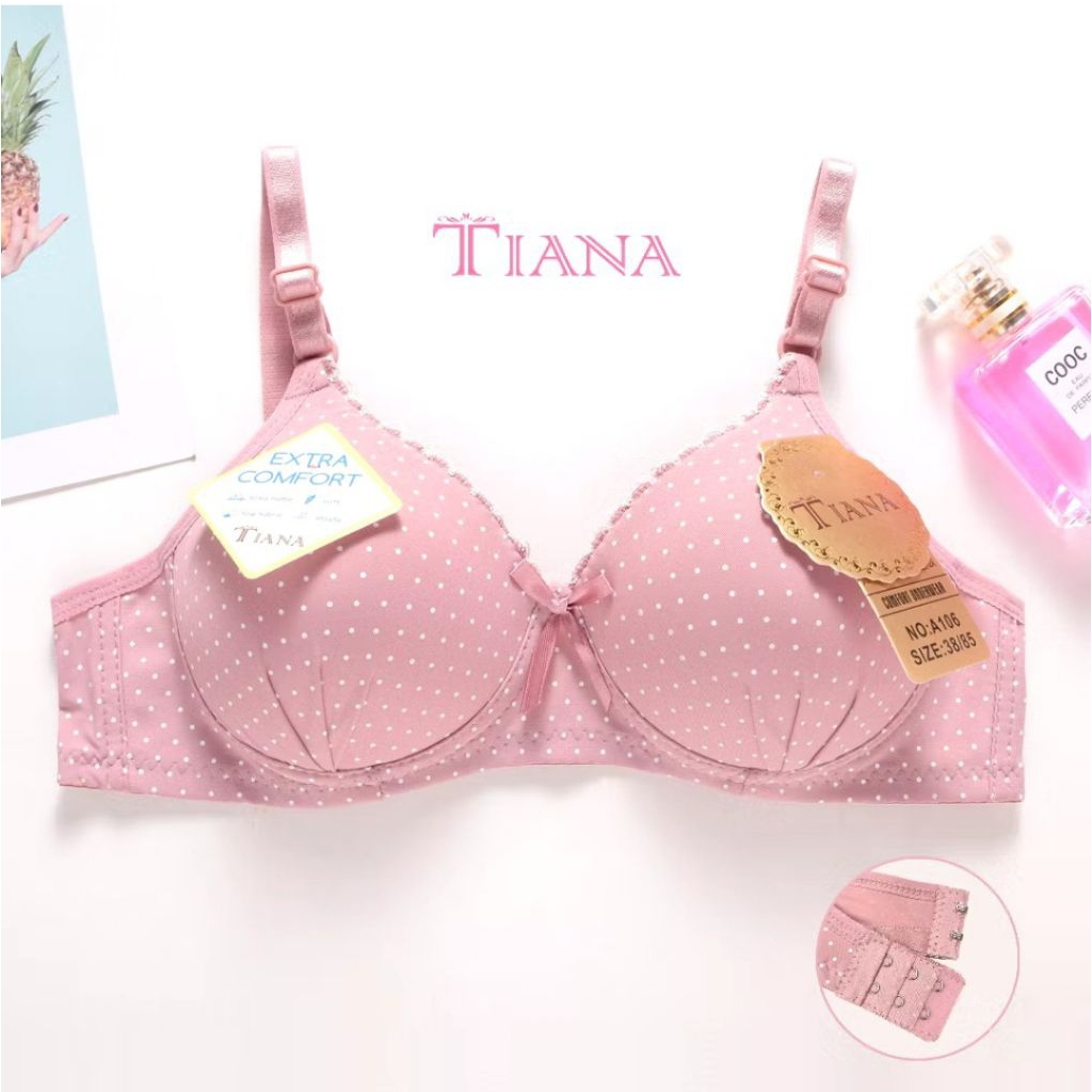 Bra abg tanpa kawat A106 Bra fashion busa sedang ukuran 34.36.38.40