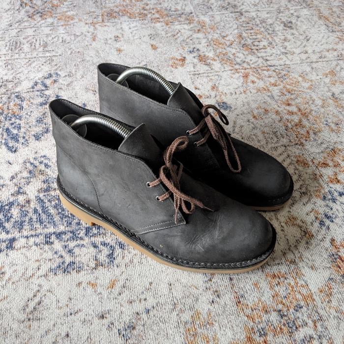 Clarks desert boot dark brown size 43