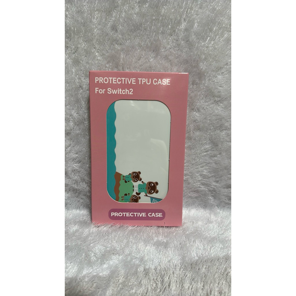 NINTENDO SWITCH 2 PROTECTIVE SILICON CASE (ANIMAL CROSSING)