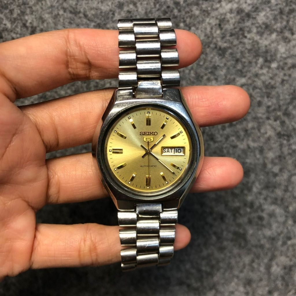 Jual jam tangan seiko 5 second automatic original