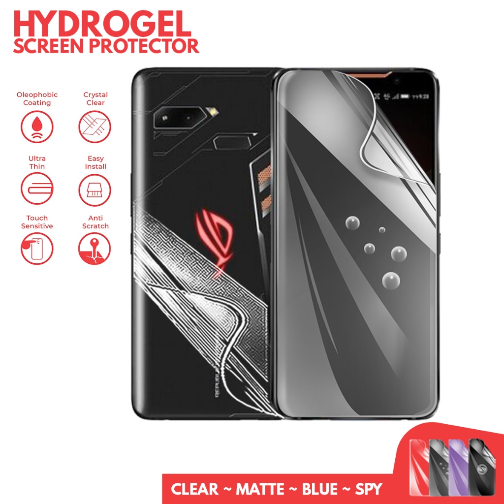Asus ROG Phone 1 / ROG 2 / ROG 3 Anti Gores Hydrogel - Hydrogel Film Screen Protector