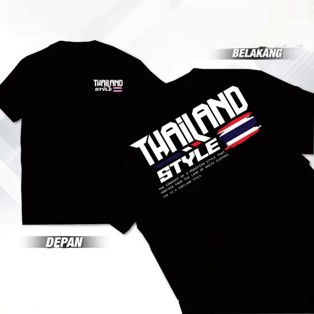 Kaos Thailand Style Racing / Baju Distro Thailand Style Racing / Distro Thailand Style Racing