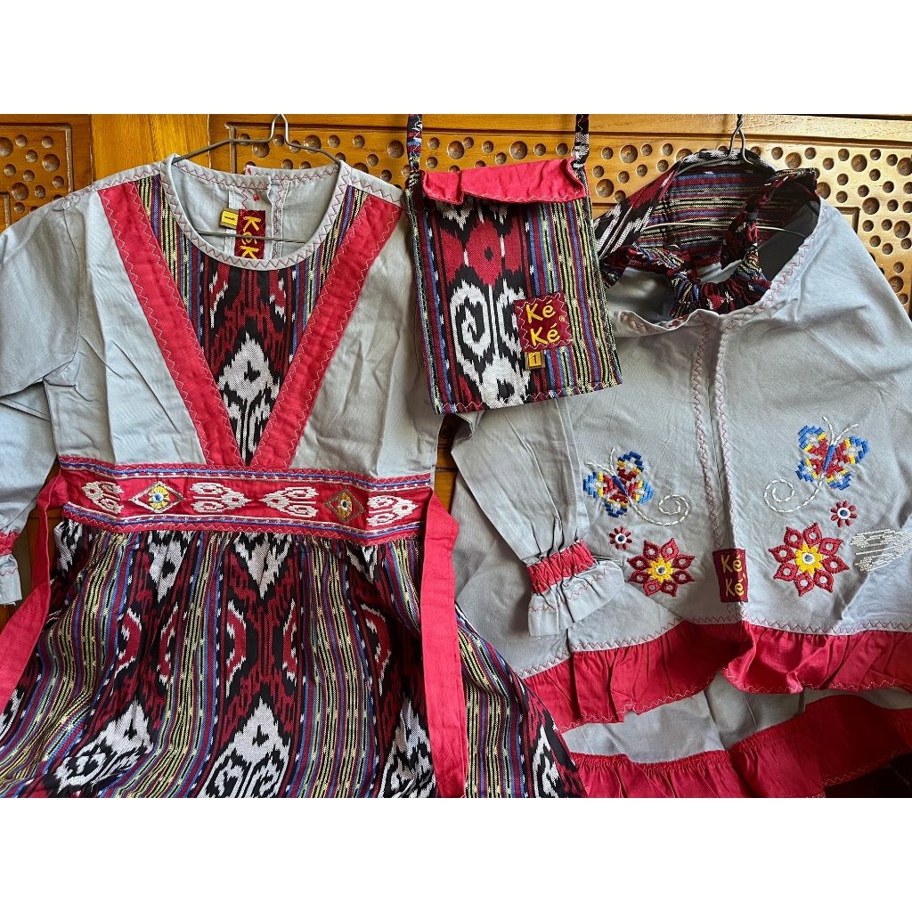 Sale Koleksi Baju Gamis Anak Muslimah KekeBusana + Jilbab Set KEKE
