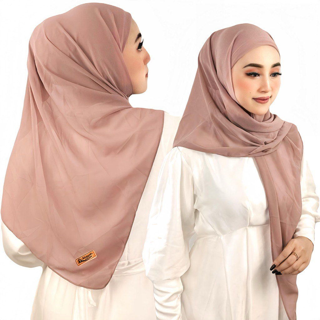 SEGI EMPAT INNER 2LAYER • JILBAB INSTAN 2LAYER • SEGI EMPAT CERUTY 2LAYER
