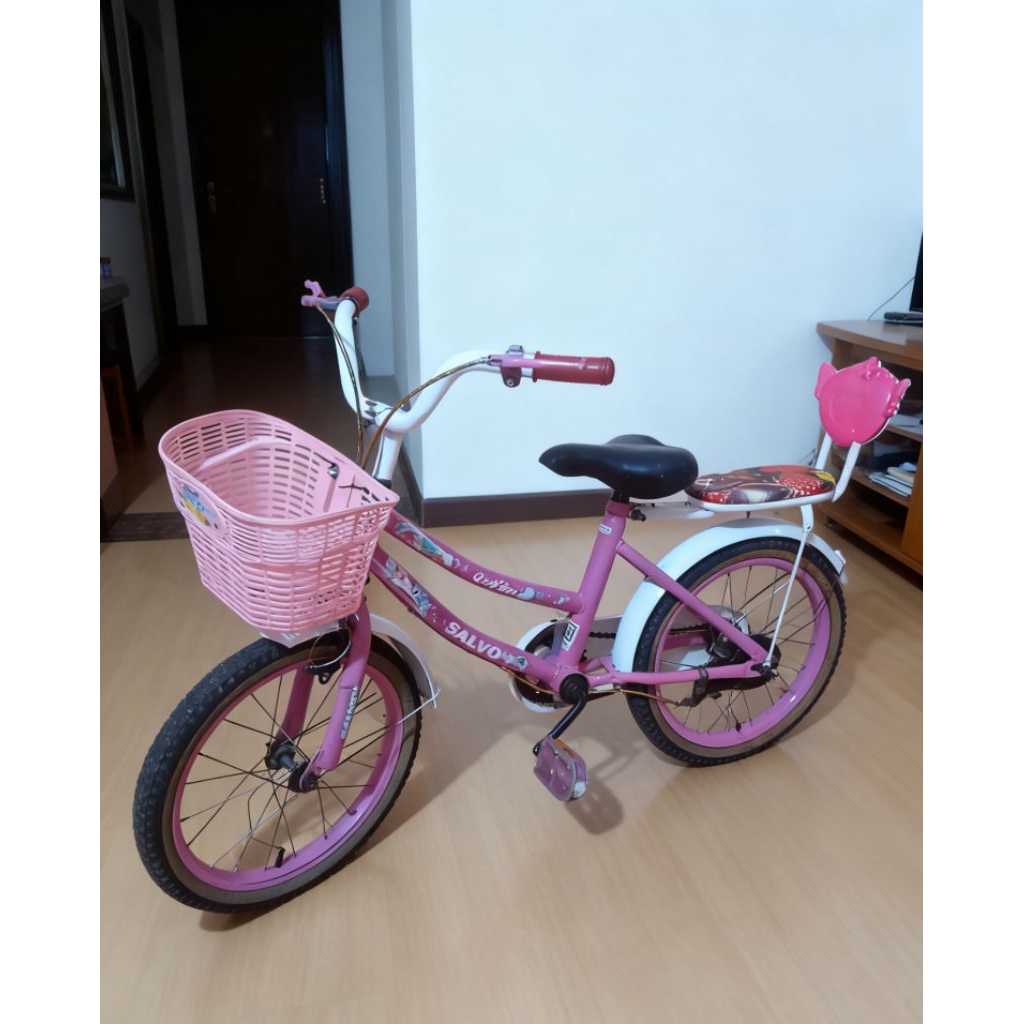 sepeda anak perempuan ukuran 16 inchi second/bekas