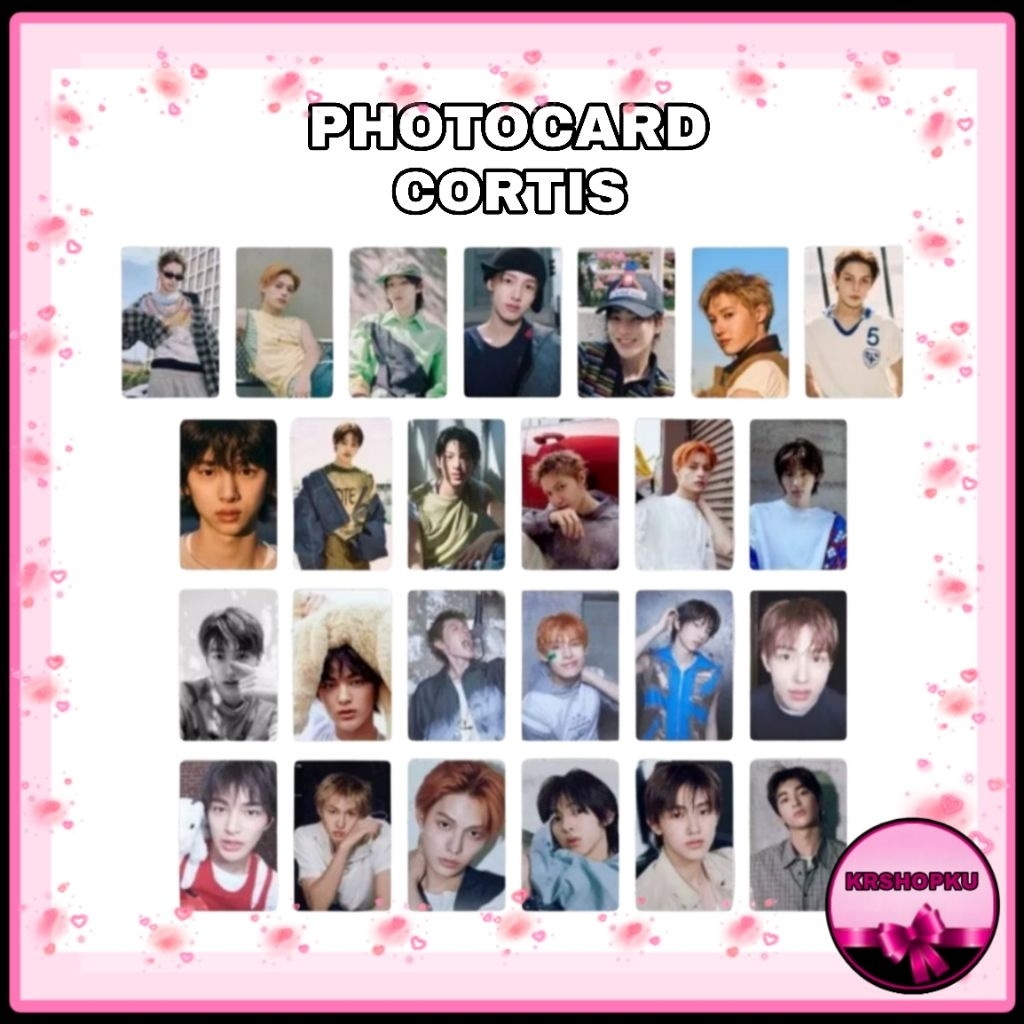 PHOTOCARD CORTIS COLOR OUTSIDE THE LINES KPOP IDOL PC KOREAN