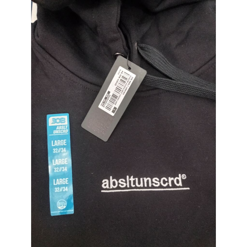Preloved Hoodie 308 Abslt Unscrd 100% Original