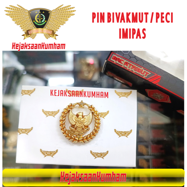 PIN BIVAKMUT PECI MUTZ IMIPAS | LAPAS IMIGRASI PEMASYARAKATAN | KEMENIMIPAS