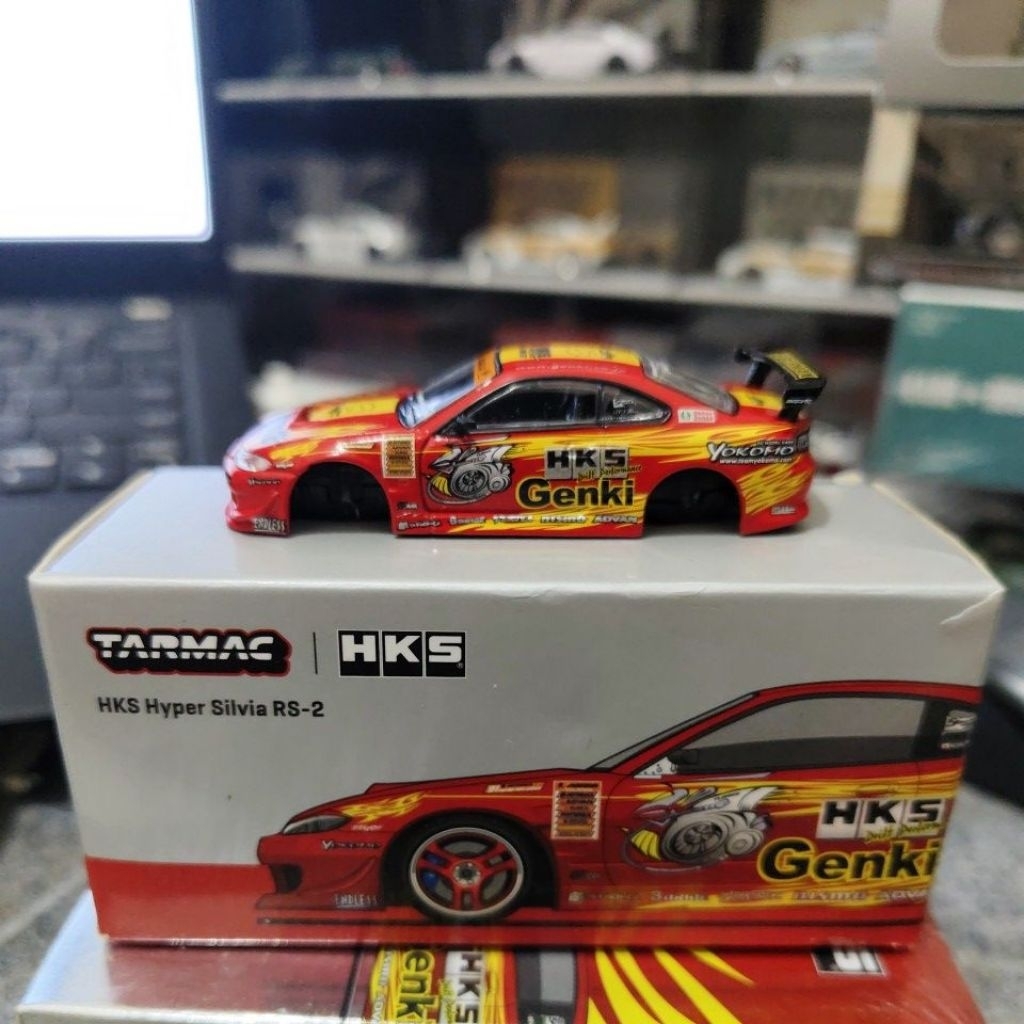 TARMAC NISSAN SILVIA S15 HKS GENKI TANPA BAN