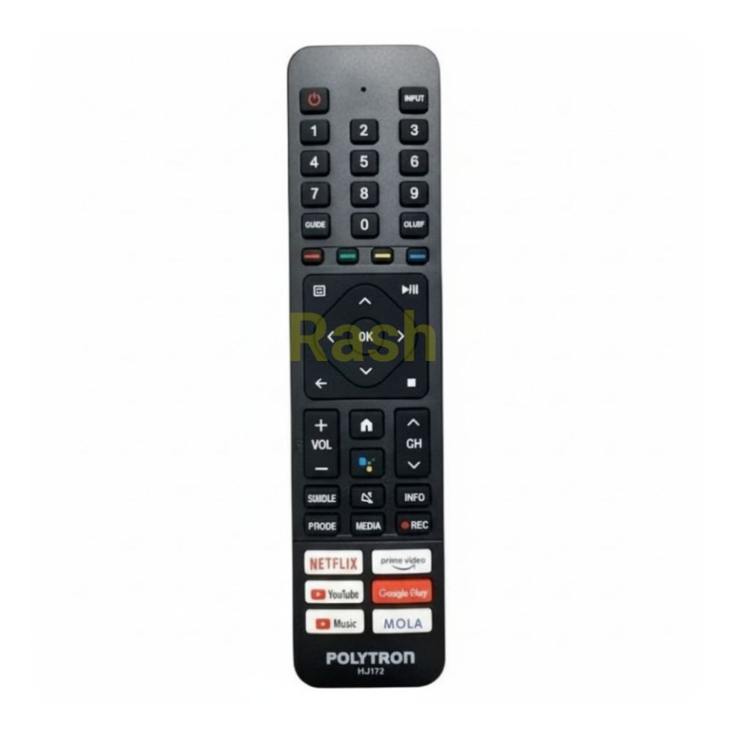 Remote Control TV LED SMART ANDROID POLYTRON 81J208