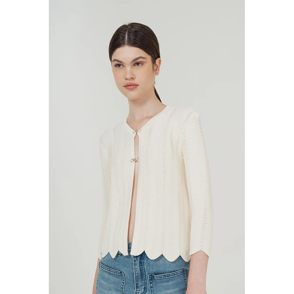 Duma Jane Cardigan - White