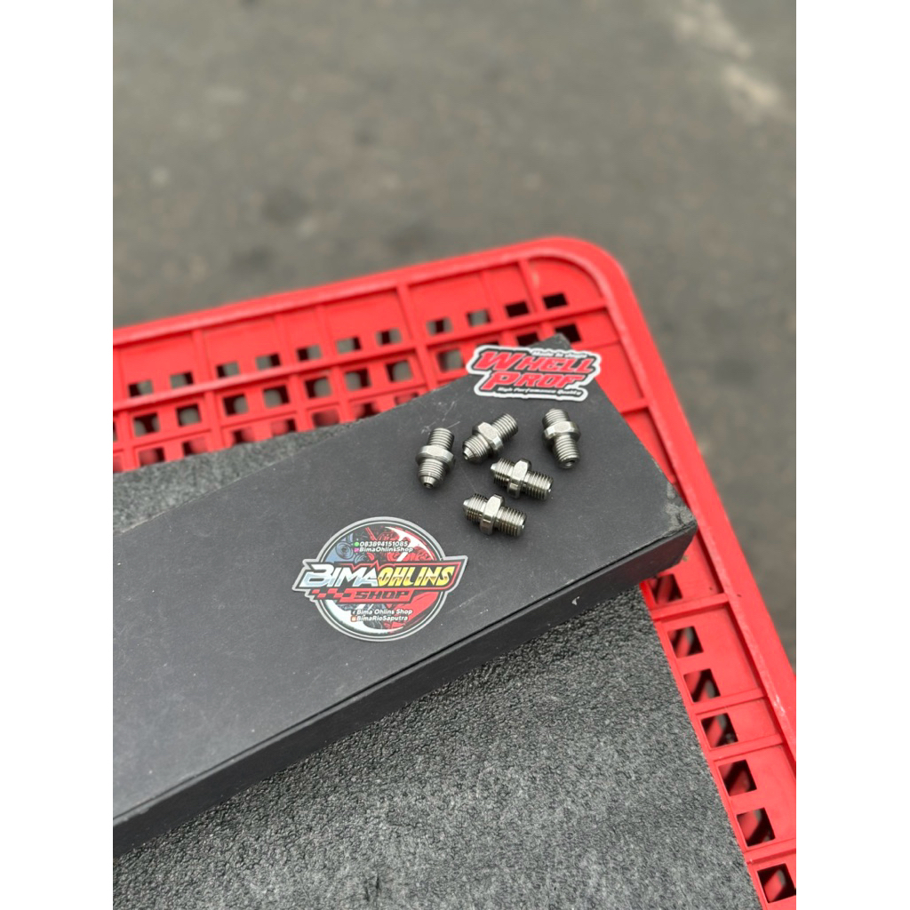 Baut Adaptor Banjo Selang Rem KTC Untuk Master Rem / Kaliper ( Baut Merk Whellprof )