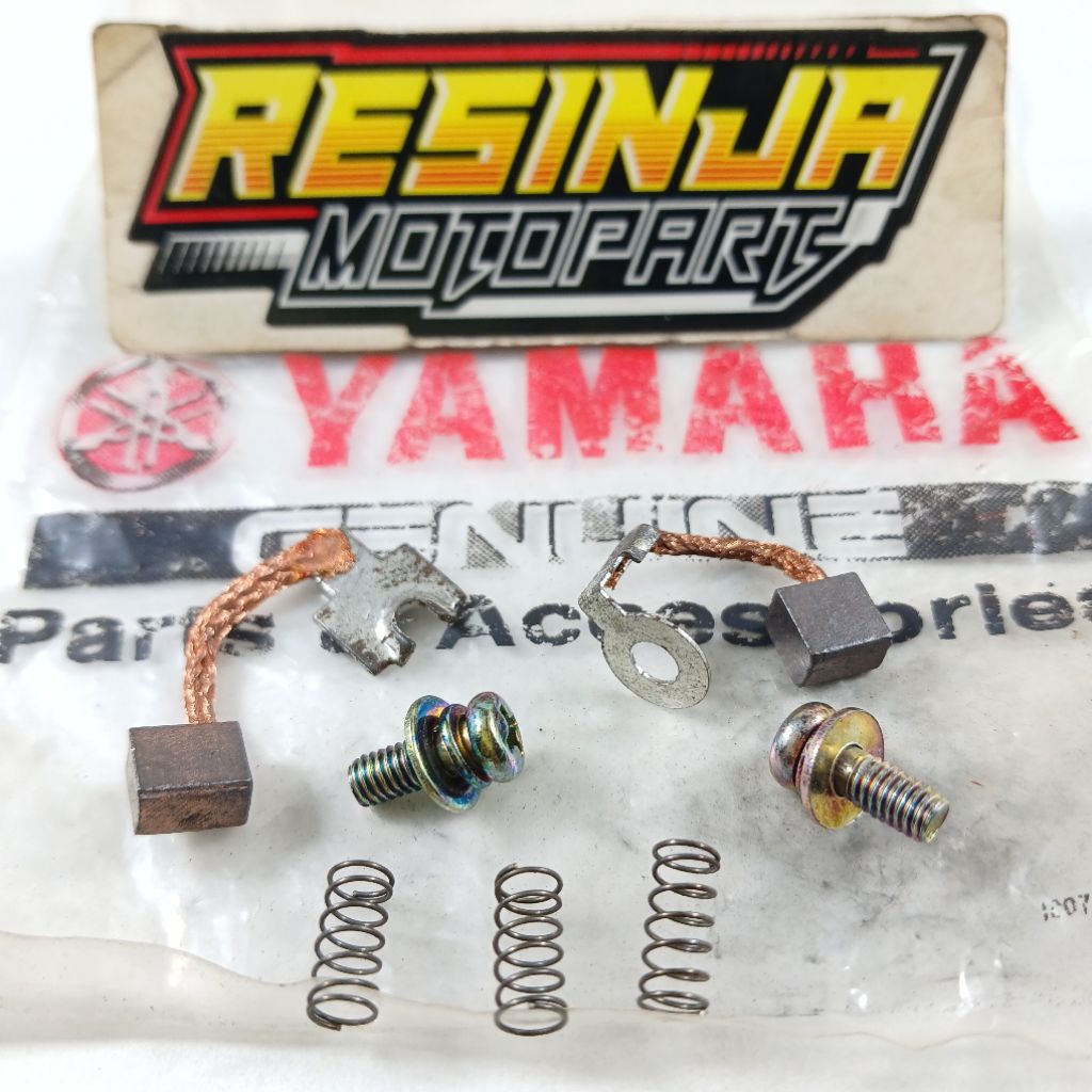 Arang Areng Carbon Brush Cool Dinamo Stater Yamaha Crypton Jupiter Z Mx F1zr Alfa Byson Vixion Old M