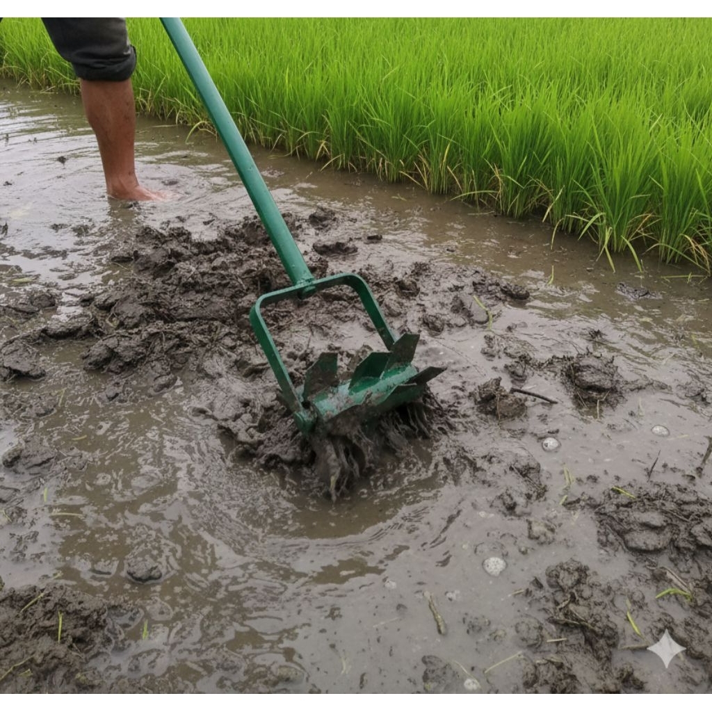 alat pengembur sawah/ pencabut gulma pertanian