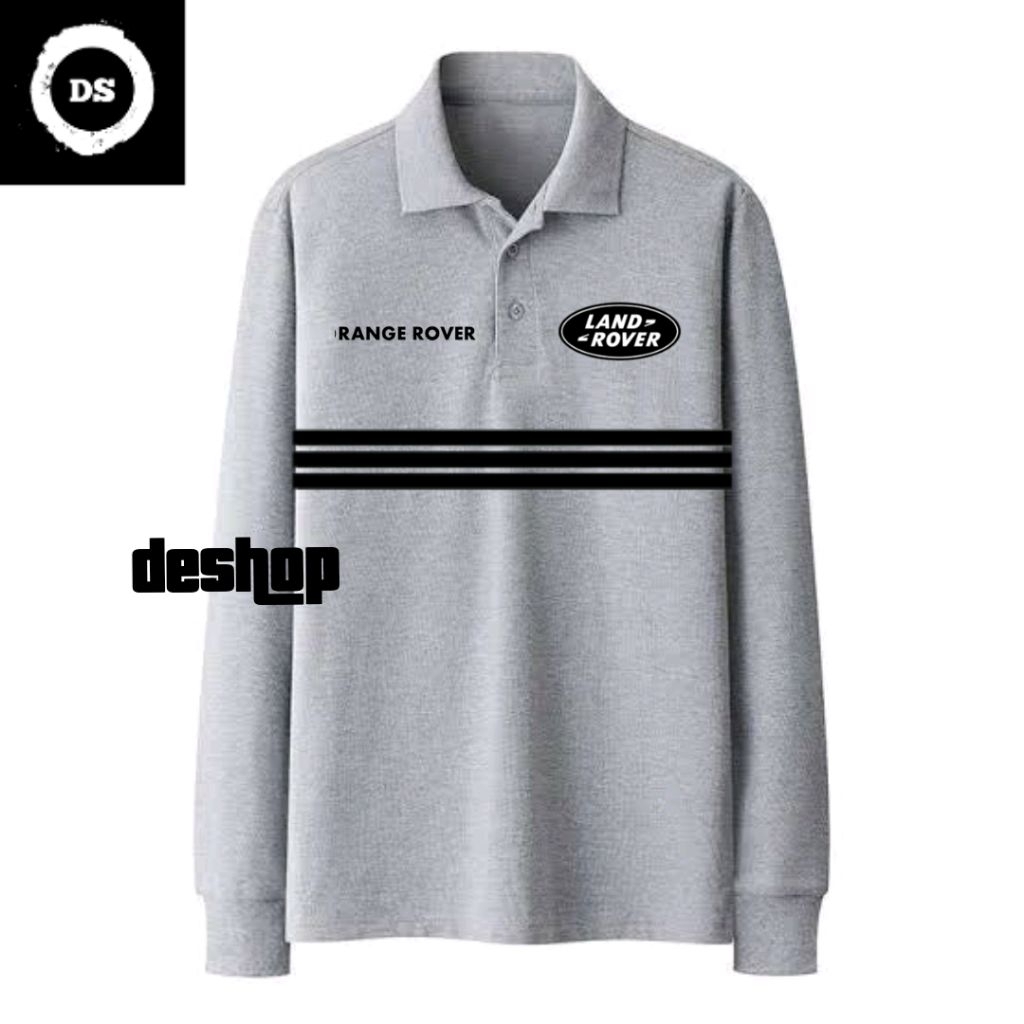 Tshirt - Polo Shirt - Polo Long Sleeve Shirt - Kaos Polo Lengan Panjang - Kaos Kerah Lengan Panjang 