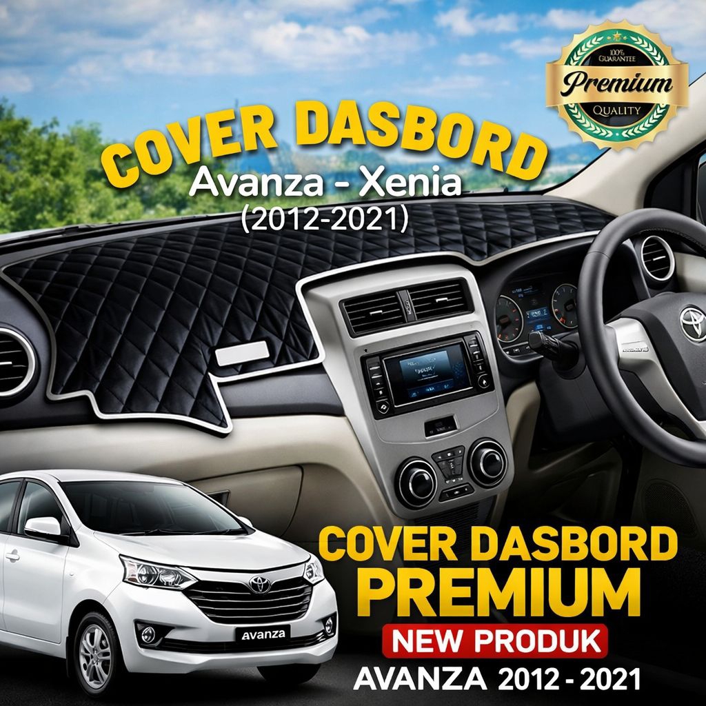 Cover Alas Dashboard Avanza - Xenia 2012-2021 Alas pelindung dashboard