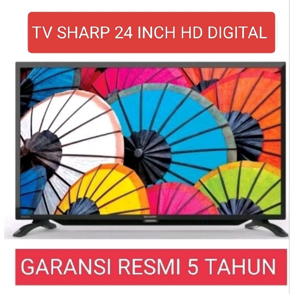 TV LED SHARP 24 INCH HD DIGITAL TV/ PROMO