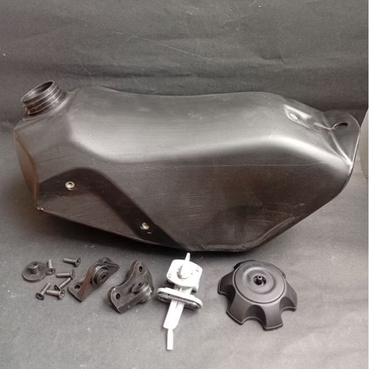 TANGKI TANKI PLASTIK TRAIL TS 125 OLD ORI HITAM BLACK