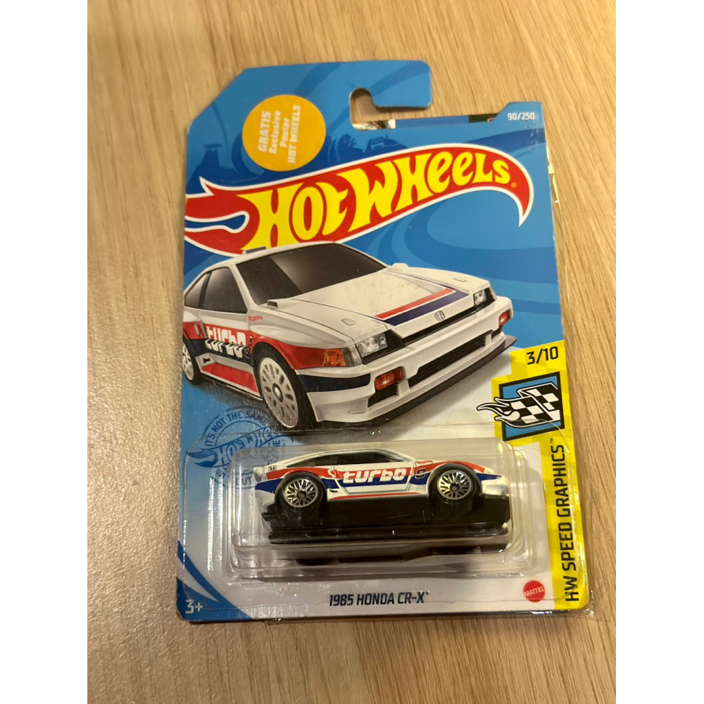Hotwheels 1985 Honda CR-X