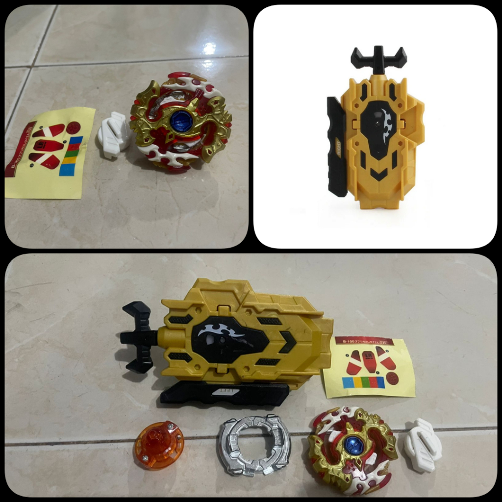 Gangsing Gasing Bey Requiem Spriggan B100 B-100 World Spriggan Astral Spriggan Mainan Gangsing GIFT